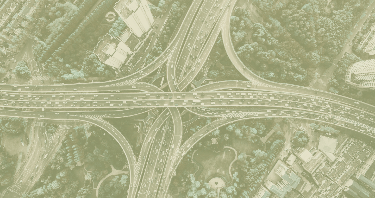 rodovia vista desde acima cor cinza